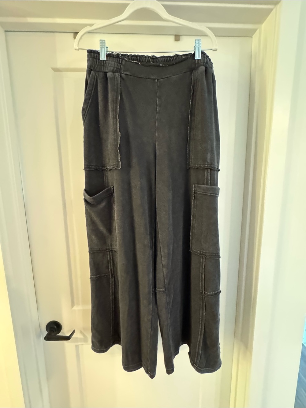 Double Zero Wide Leg Cargo Pocket Pants